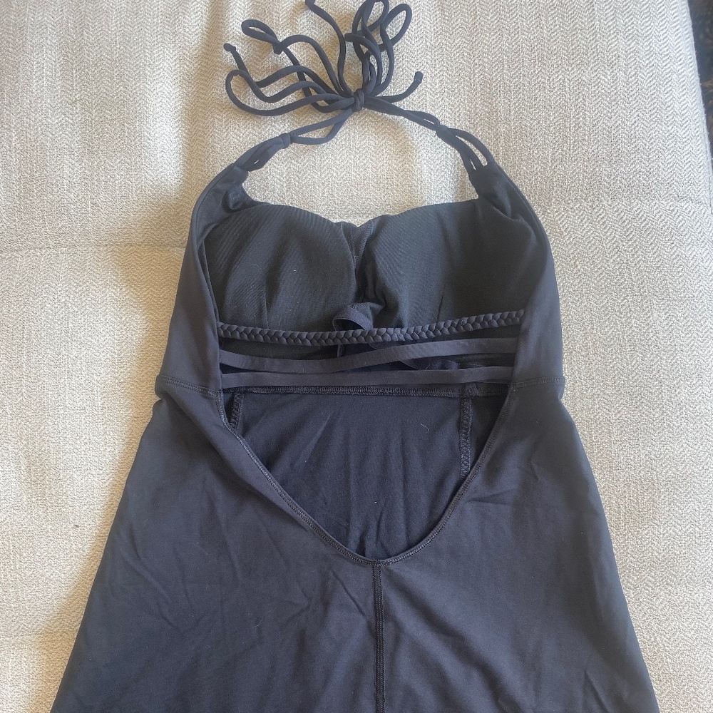 Lululemon Black Halter Yoga Top